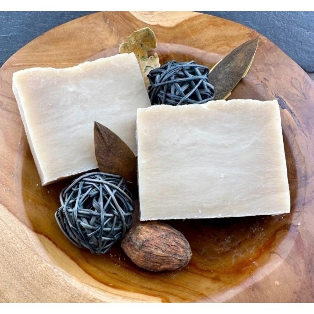 Sandalwood Bourbon Natural Bar Soap Handcrafted with Organic Ingredients 4.5oz